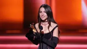 Olivia Rodrigo is 'ecstatic' over 6 Grammy nominations, cheers on her fellow nominees Olivia Rodrigo
