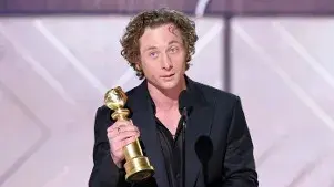 Golden Globes 2024: Jeremy Allen White bags Best Actor in a TV Series for The Bear Jeremy Allen White