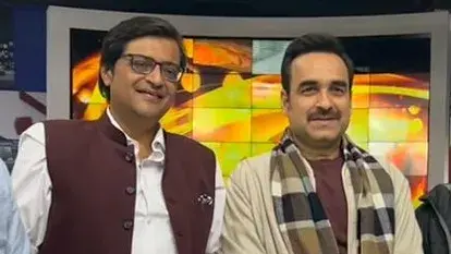 Pankaj Tripathi Reveals What Inspired Him The Most In Atal Bihari Vajpayee's Speeches Pankaj Tripathi With Arnab