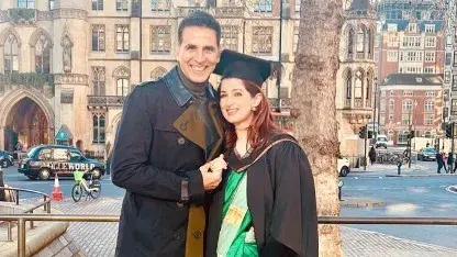 Akshay Kumar Pens Note For 'Super Woman' Twinkle Khanna As She Graduates With A Masters Degree Akshay Kumar and Twinkle Khanna