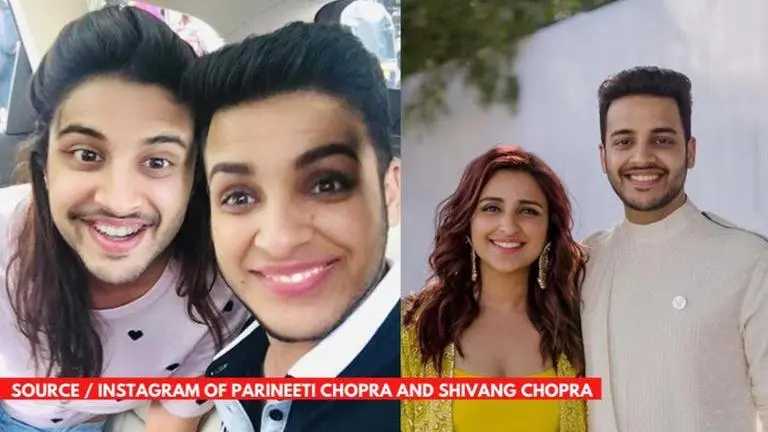 Parineeti Chopra has a hilarious face-swap birthday wish for brother Shivang Chopra Parineeti Chopra