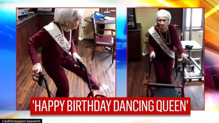 Oklahoma woman shows off her dancing moves on 100th birthday | Watch Oklahoma