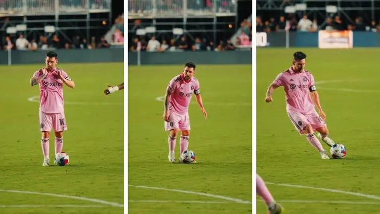 Front-on view of Lionel Messi's winner on debut for Inter shows the genius of Leo: WATCH Lionel Messi