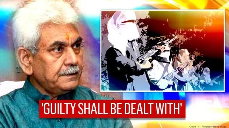 J&K L-G Manoj Sinha condemns killing of 3 BJP workers in Kulgam; assures stern action Kulgam