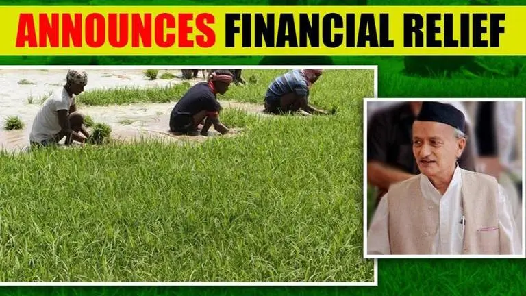 Maharashtra Governor Bhagat Singh Koshyari announces financial relief for affected farmers Maharashtra