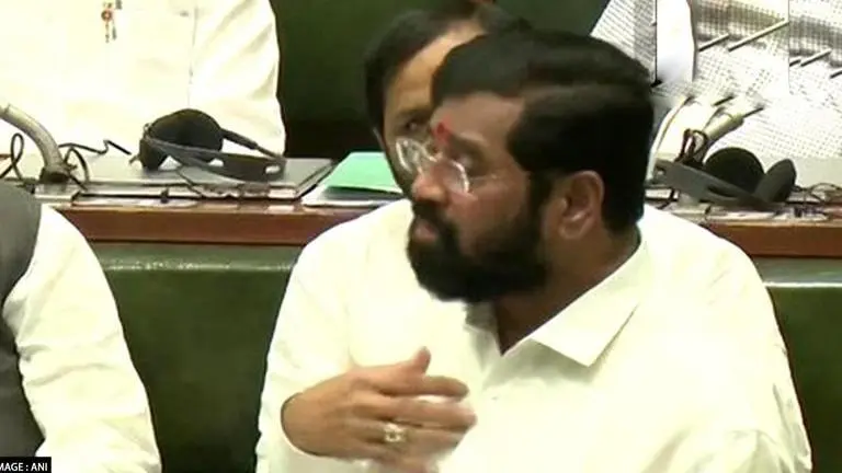 CM Eknath Shinde breaks down in Maharashtra Assembly remembering his late children Eknath Shinde