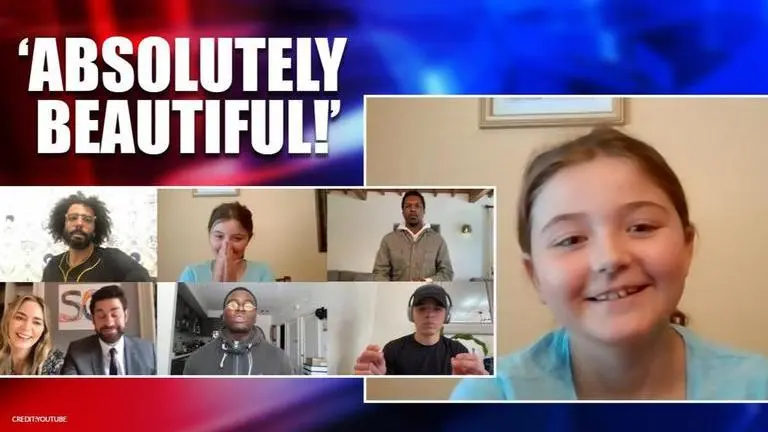 John Krasinski surprises 9-year-old boy by reuniting 'Hamilton' cast online John Krasinski surprises 9-year-old boy by reuniting 'Hamilton' cast online