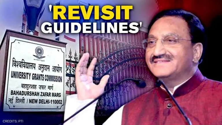 HRD Minister asks UGC to revisit college exam guidelines; says 'focus on health & safety' COVID-19