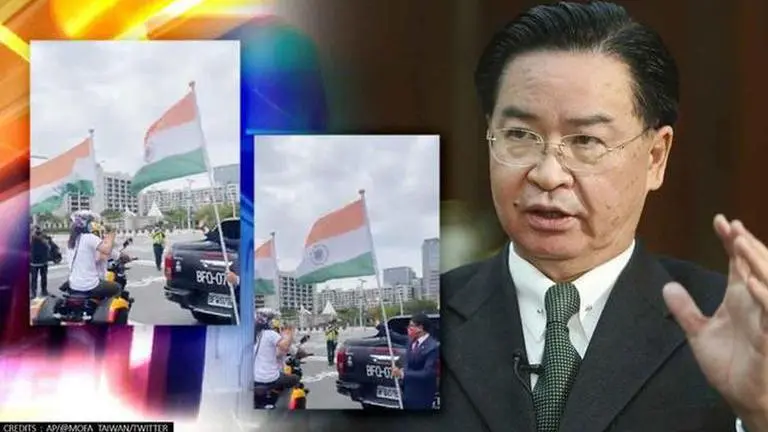 Taiwan celebrates India's Independence Day; hosts bike rally from Taipei to Liberty Square Taiwan