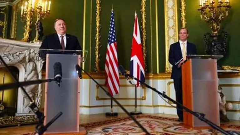 Pompeo accuses China of 'bullying', COVID-19 'cover-up' and 'coopting' WHO in London visit Pompeo