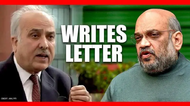 NC leader Hasnain Masoodi writes to HM, asks detainees under PSA in J&K to be released National Conference