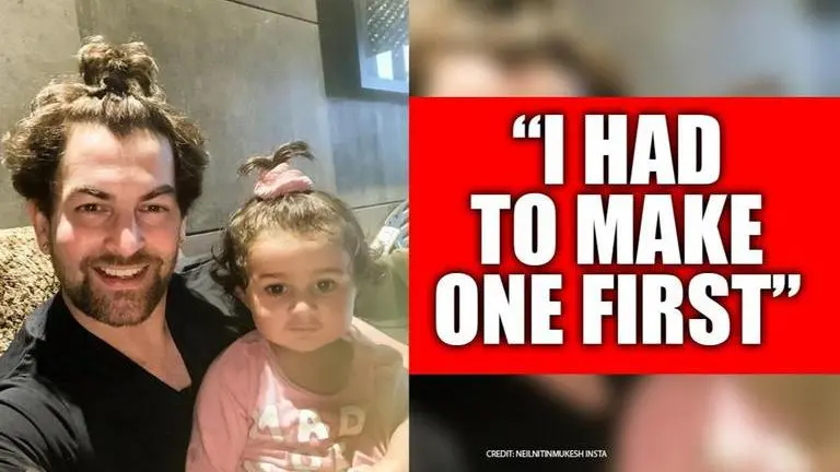 Neil Nitin Mukesh twins with daughter Nurvi as he spends quality time with her, see pic Neil Nitin Mukesh