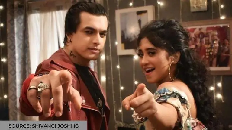 'Yeh Rishta Kya Kehlata Hai' fame Mohsin shares a pic feat. Shivangi to celebrate 'Kaira' yeh rishta kya kehlata