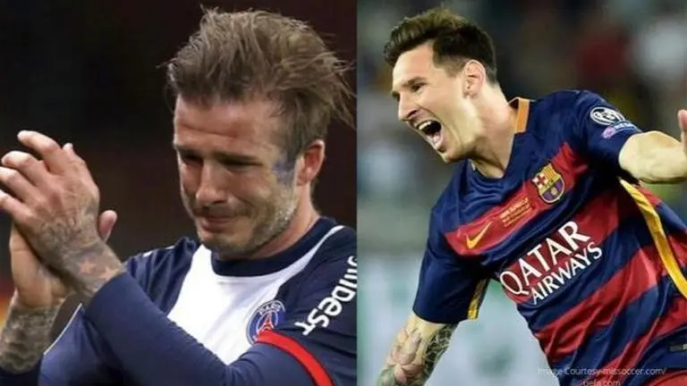 David Beckham reveals how Lionel Messi 'embarrassed' him into retirement in 2013 david beckham