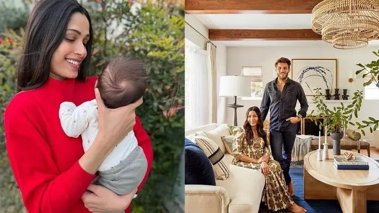Freida Pinto shares adorable family pic with her husband Cory Tran & son Rumi-Ray; See Freida Pinto