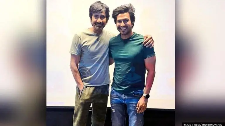 Vishnu Vishal announces 'fantastic' collab with Ravi Teja; praises the Tollywood star Vishnu Vishal, Ravi Teja