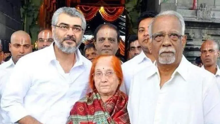 Ajith Kumar, family fight back tears as they prepare for PS Mani's funeral ajith kumar