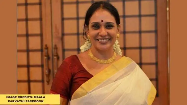 Maala Partvathi says she 'won't defend' her son after he is accused of sending nudes maala parvathi