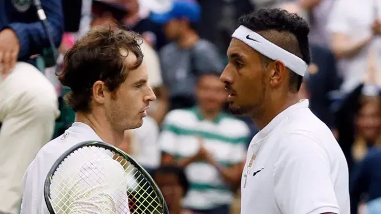Nick Kyrgios credits tennis ace Andy Murray for encouraging him during his mental health struggles Andy Murray and Nick Kyrgios