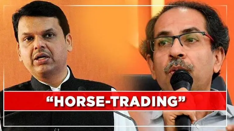 Shiv Sena accuses BJP of horse-trading after Fadnavis claims 'will form government' Shiv Sena