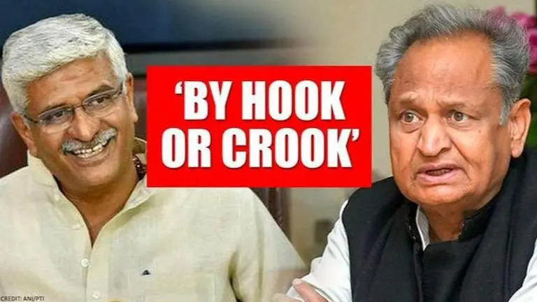 'Trying to avenge his son's loss in LS elections:' Shekhawat on CM Gehlot's blame game Gajendra Singh Shekhawat