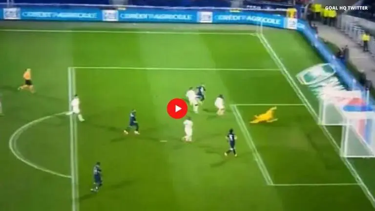 Kylian Mbappe scores epic solo goal as PSG rout Lyon in French League Cup: Watch Kylian Mbappe
