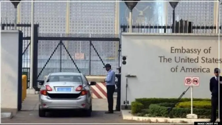 US Embassy in Delhi receives 'unexpected visitors' amid COVID-19 lockdown US Embassy