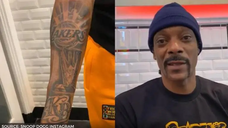 Snoop Dogg flaunts new Lakers tattoo after their NBA championship win Snoop Dogg