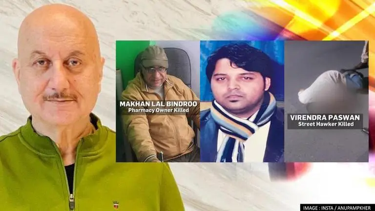 Anupam Kher shares Kashmiri Pandits' plight in Srinagar killings; 'Don't be quiet' Anupam Kher