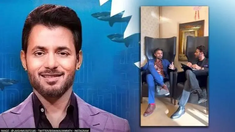 Comedian Biswa Kalyan Rath hilariously imitates 'Shark Tank' India's Anupam Mittal; Watch biswa kalyan