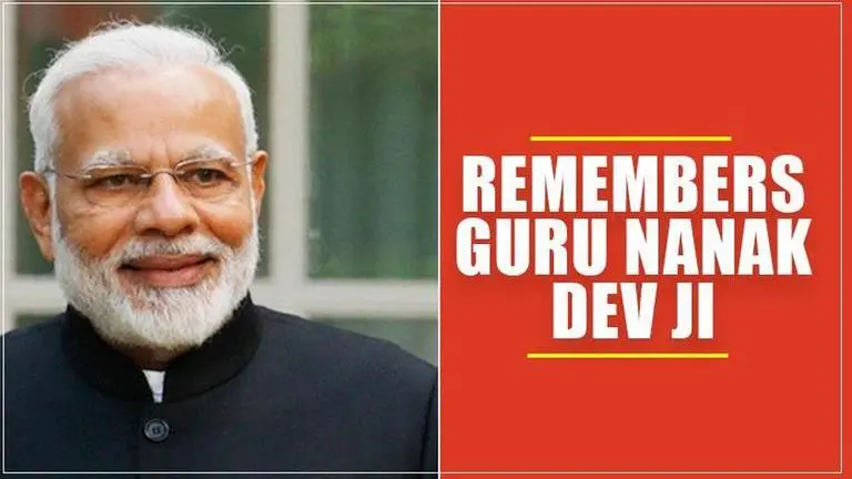 PM Modi remembers Guru Nanak Dev Ji on his 550th Birth Anniversary PM Modi