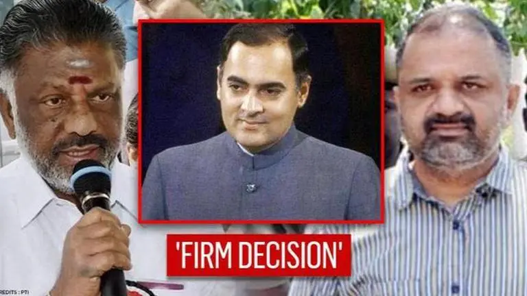 OPS affirms TN govt's resolve to release all 7 convicts in Rajiv Gandhi assassination case OPS