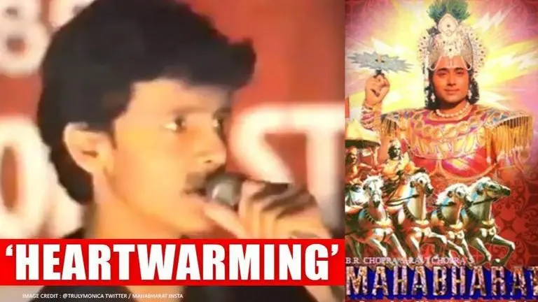 Sonu Nigam singing Mahabharat song in 1989 leaves fans stunned; Watch viral video Sonu