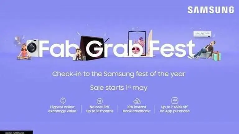 Samsung Fab Grab Fest is Live: Check out the best deals on smartphones and gadgets Samsung Fab Grab Fest is Live: Checkout the best deals on smartphones and gadgets