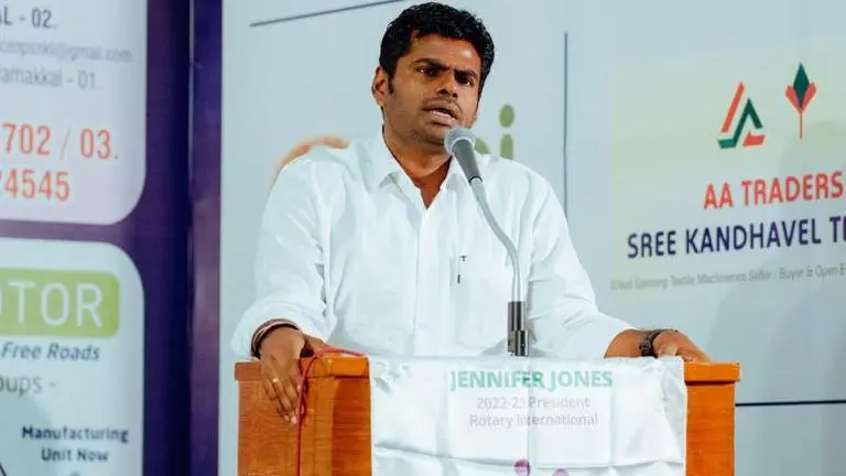 TN Police files case against BJP's Annamalai, 5,000 people for protests over fuel tax cut Annamalai