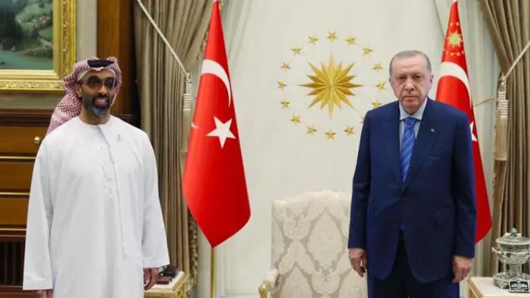 Turkey's Erdogan holds rare meeting with UAE official, says bilateral ties 'made progress' Erdogan