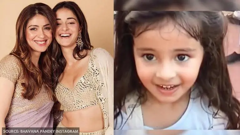 Ananya Panday's cute childhood video shared by mother Bhavana is all things aww-dorable Ananya Panday