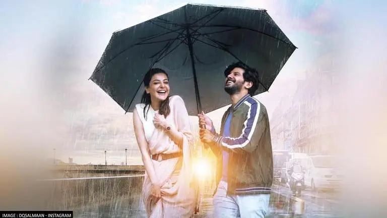 Dulquer Salmaan teases new track from 'Hey Sinamika' with poster featuring Kajal Aggarwal Dulquer Salmaan