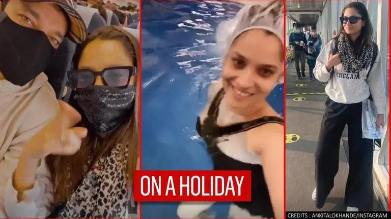Ankita Lokhande and Vicky Jain jet off to Shimla ahead of Valentine's Day Ankita Lokhande