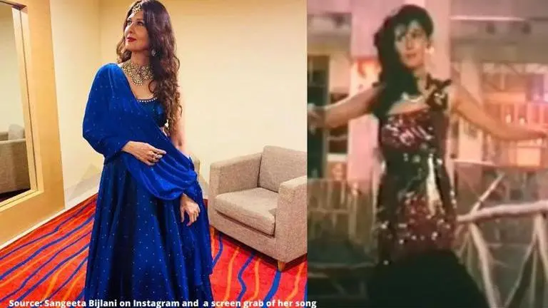 Birthday special: Watch Sangeeta Bijlani woo Jackie Shroff in 'Gali Gali Mein Phirta Hai' Sangeeta Bijlani