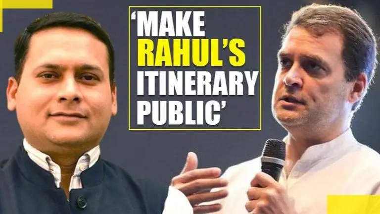Make Rahul Gandhi's 'meditational visit' itinerary public, argues BJP BJP