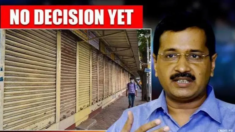 Delhi govt yet to decide on opening of non-essential shops, decision expected in 1-2 days Delhi