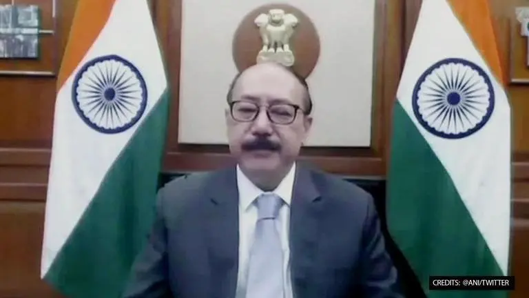 Foreign Secretary Shringla highlights deeper global interdependence amid COVID-19 at UNSC Harsh Vardhan Shringla at UNSC