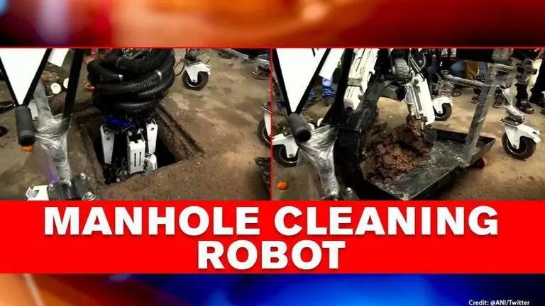 Assam: Guwahati procures first-ever 'Made In India' manhole cleaning robot Manholes