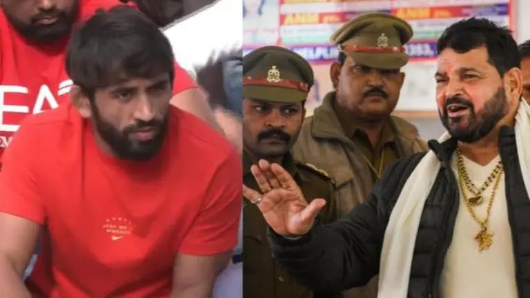 'Brij Bhushan's men are running WFI again': Bajrang Punia on resuming wrestler's protest Brij Bhushan Sharan Singh, WFI, Wrestlers Protest
