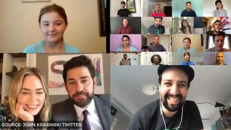 John Krasinski's 'Hamilton' reunion for 9-year-old impresses fans, leaves them nostalgic john krasinski show