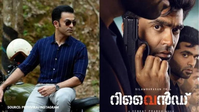 As 'Maanadu' teaser releases, Prithviraj Sukumaran expresses excitement for Simbu starrer Maanadu teaser
