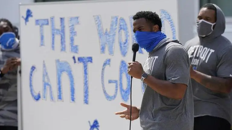 Lions skip practice after discussing shooting of Jacob Blake