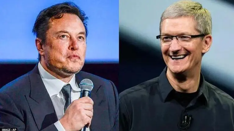 Apple and Tesla's share prices fall down amidst supply chain issues Apple