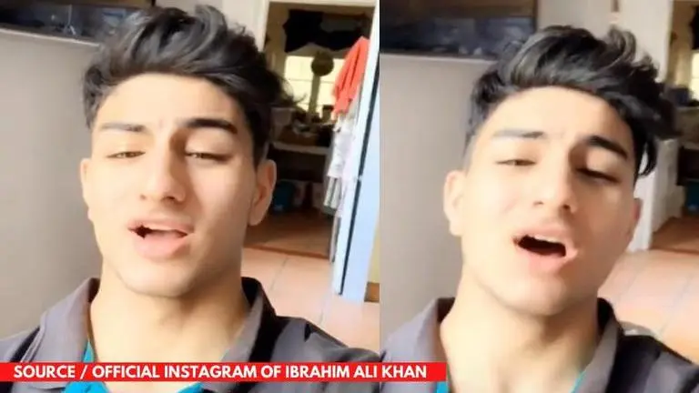 Ibrahim Ali Khan lip syncs 'Young Dumb and Broke' as he daydreams about graduation trip Ibrahim Ali Khan